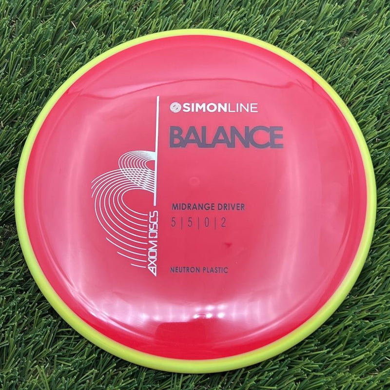 Axiom Neutron Balance with SimonLine Stock Stamp- 166.74 Orange