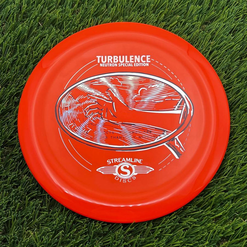 Streamline Neutron - Streamline Turbulence with Special Edition Art by ZAM - Hand Out the Window Stamp- 172.41 Orange