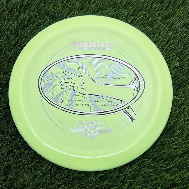 Streamline Neutron - Streamline Turbulence with Special Edition Art by ZAM - Hand Out the Window Stamp- 174.6 Yellow