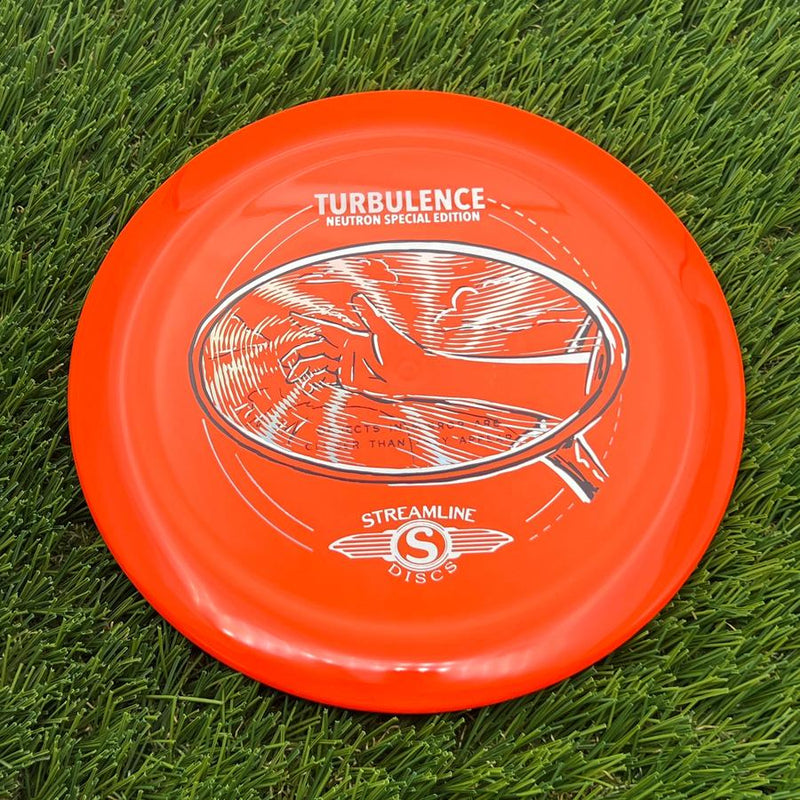 Streamline Neutron - Streamline Turbulence with Special Edition Art by ZAM - Hand Out the Window Stamp- 167.56 Orange