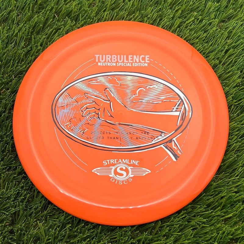 Streamline Neutron - Streamline Turbulence with Special Edition Art by ZAM - Hand Out the Window Stamp- 175.3 Orange