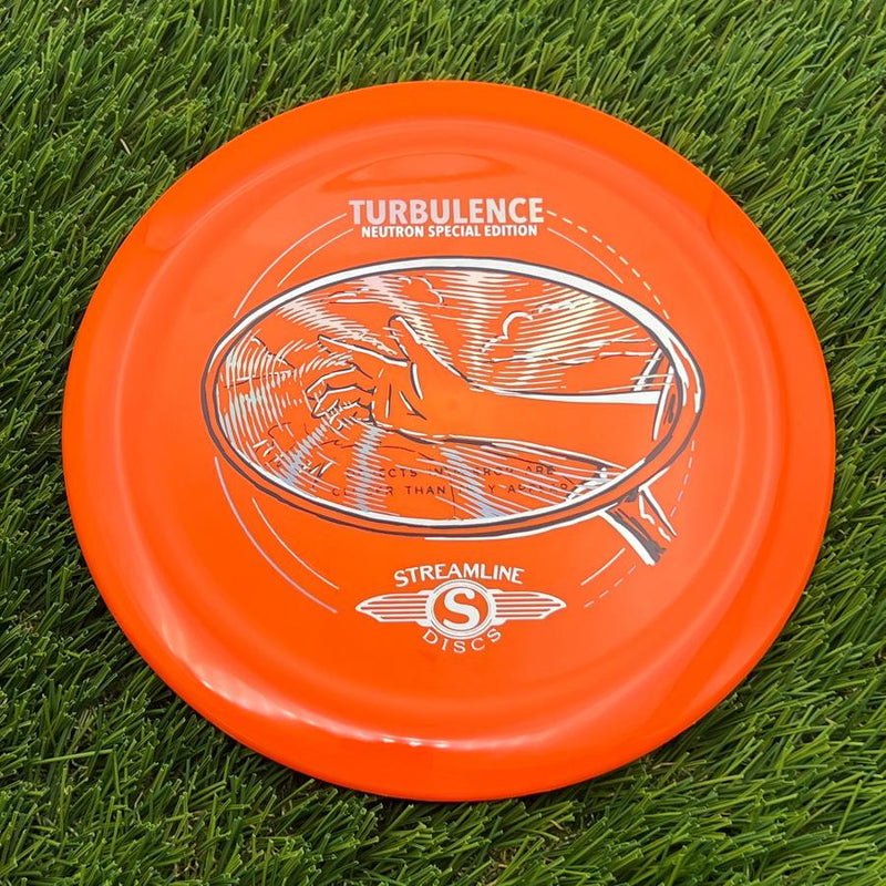 Streamline Neutron - Streamline Turbulence with Special Edition Art by ZAM - Hand Out the Window Stamp- 172.5 Orange