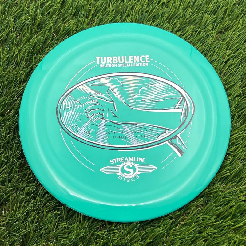 Streamline Neutron - Streamline Turbulence with Special Edition Art by ZAM - Hand Out the Window Stamp- 171.71 Green