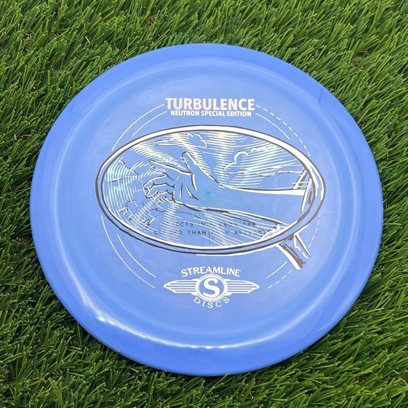 Streamline Neutron - Streamline Turbulence with Special Edition Art by ZAM - Hand Out the Window Stamp- 175.45 Blue