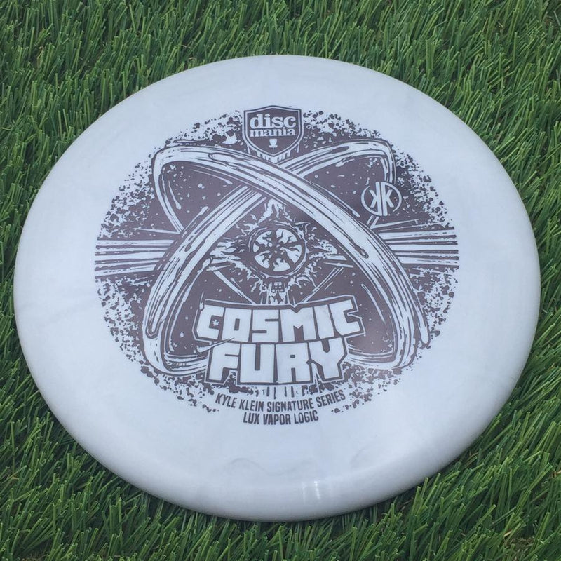 Discmania Evolution Lux Vapor Logic with Cosmic Fury - Kyle Klein Signature Series Stamp- 176 Grey