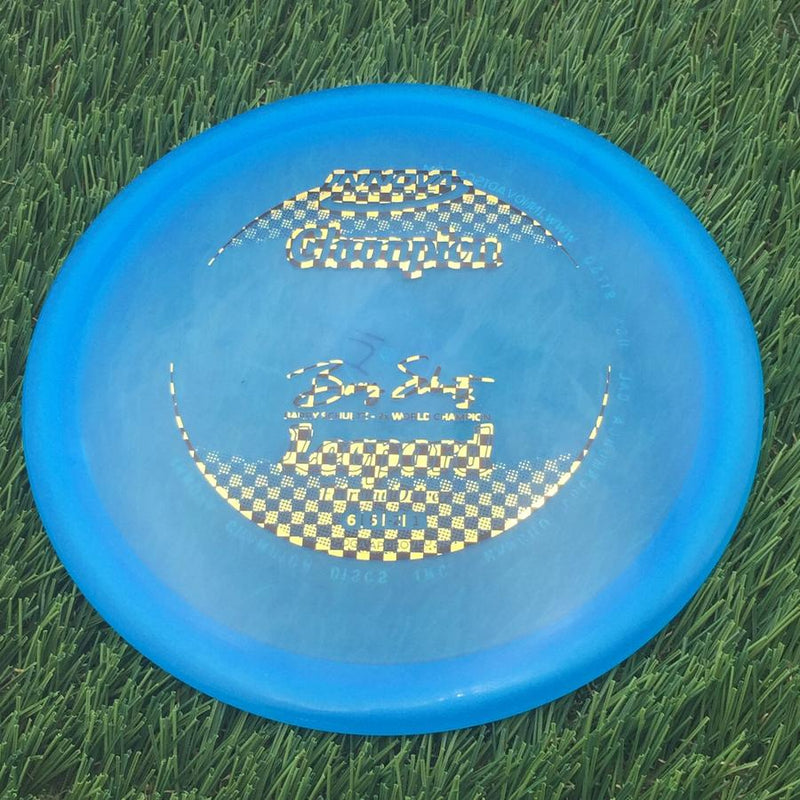 Innova Champion Leopard with Barry Schultz - 2x World Champion Signature Stamp- 171 Blue