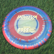 Innova Champion I-Dye Boss with Burst Logo Stock 1108 Feet World Record Stamp - 167.0g - Translucent Dyed - Translucent   Dyed / 167g