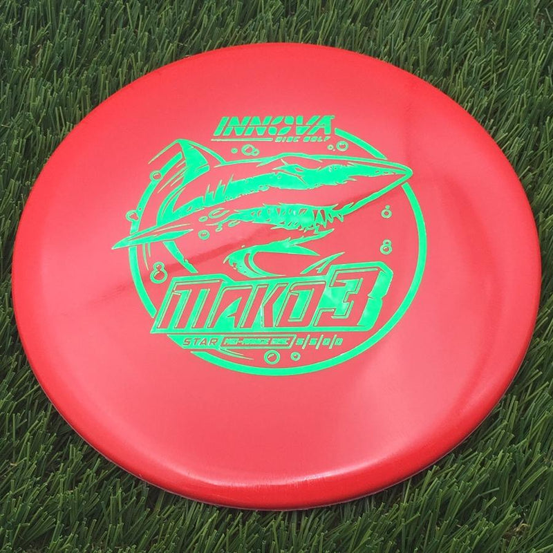 Innova Star Mako3 with Burst Logo Stock Stamp- 163 Red