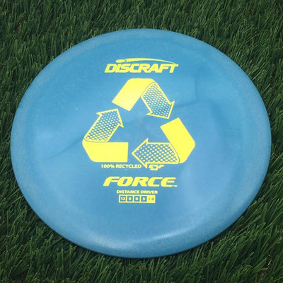 Discraft Recycled ESP Force with 100% Recycled ESP Stock Stamp- 166 Blue