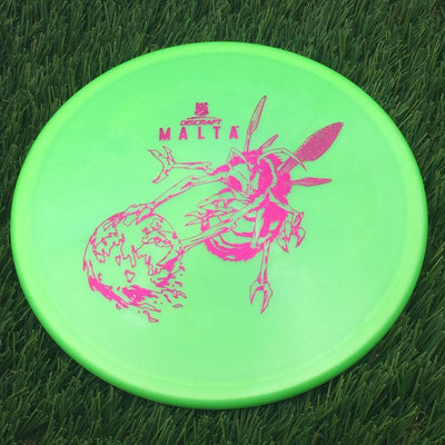 Discraft Big Z Collection Malta with Big Z Stock Stamp with Inside Rim Embossed PM Paul McBeth Stamp- 166 Green