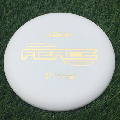 Discraft Putter Line Hard Fierce with PP Logo Stock Stamp Stamp- 166 White
