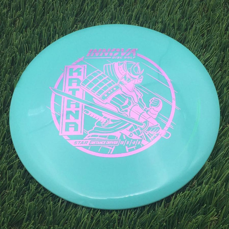 Innova Star Katana with Burst Logo Stock Stamp- 164 Green