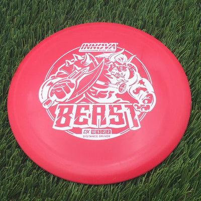 Innova DX Beast with Burst Logo Stock Stamp- 167 Red
