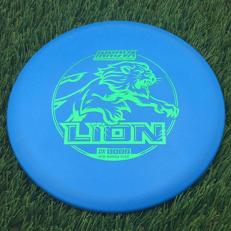 Innova DX Lion with Burst Logo Stock Stamp- 171 Blue