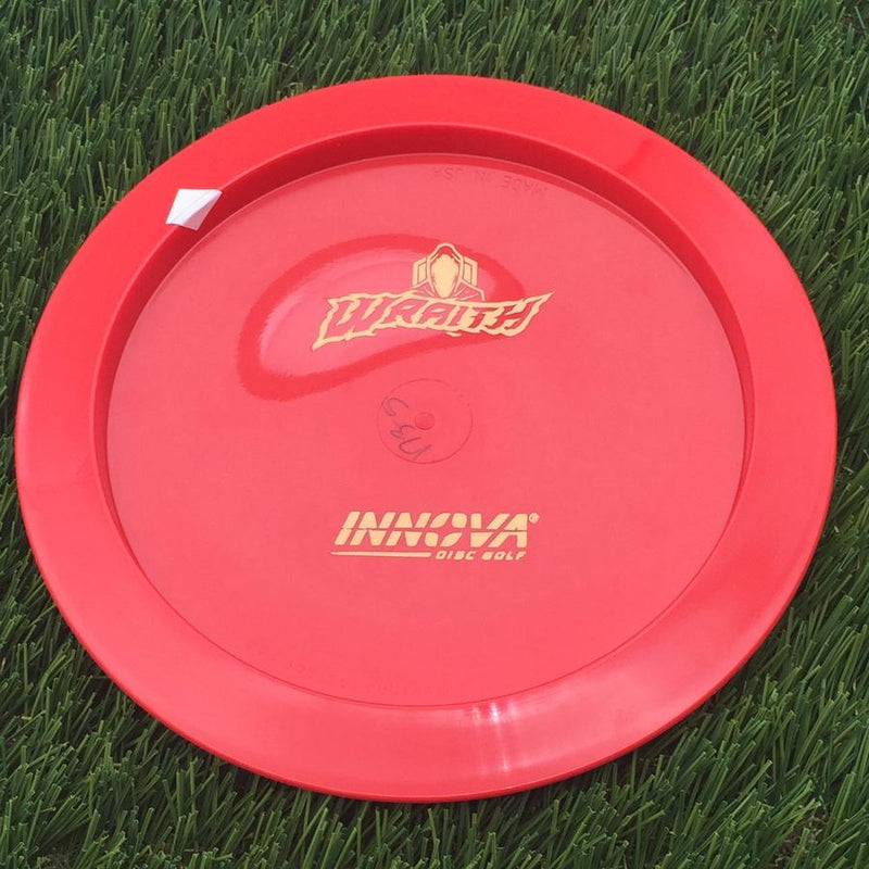 Innova Star Wraith with Bottom Burst Logo Stock Stamp- 175 Red