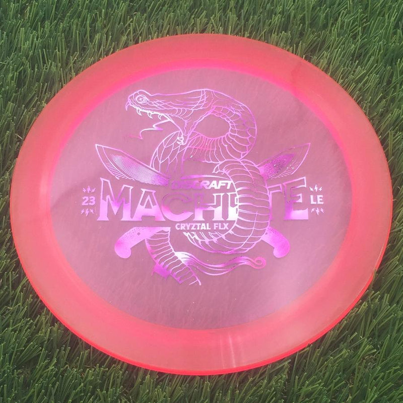Discraft CryZtal Flx Machete with 2023 Ledgestone Edition - Wave 2 Stamp- 174 Pink