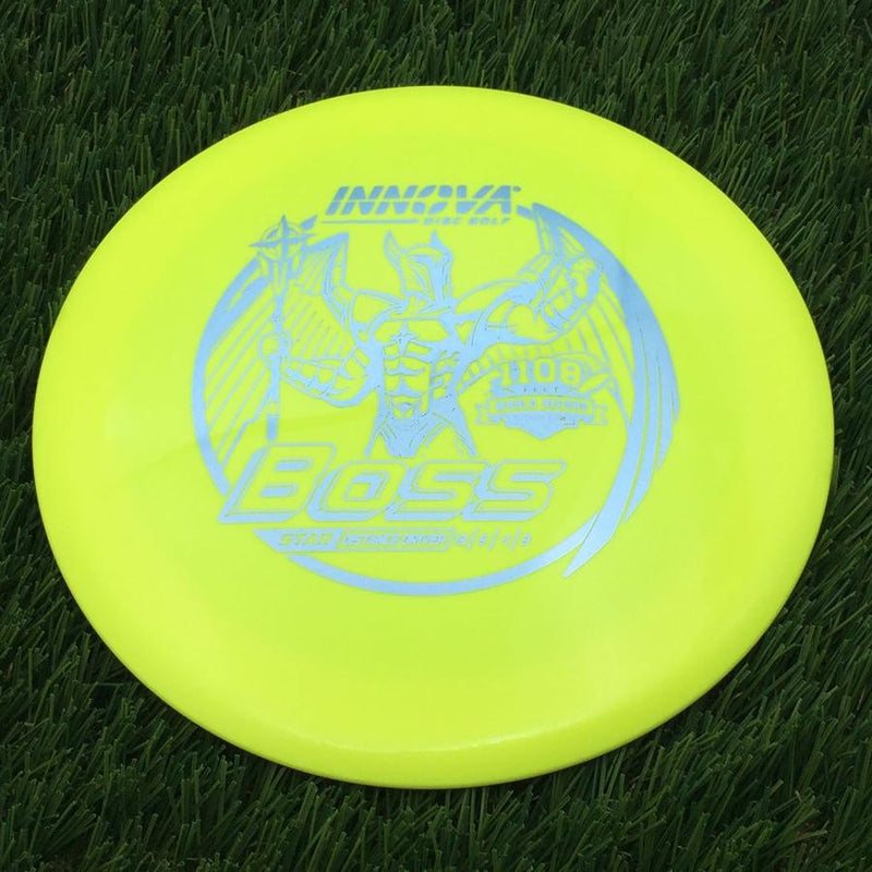 Innova Star Boss with Burst Logo Stock 1108 Feet World Record Stamp- 163 Yellow