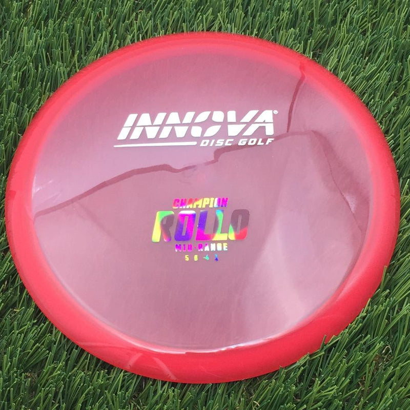 Innova Champion Rollo with Burst Logo Stock Stamp- 159.41 Red