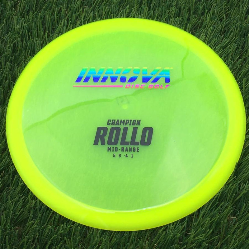 Innova Champion Rollo with Burst Logo Stock Stamp- 158.98 Yellow