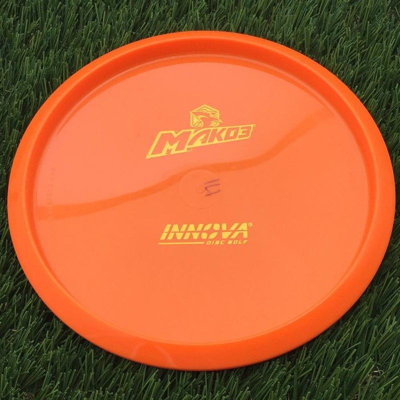 Innova Star Mako3 with Bottom Burst Logo Stock Stamp- 171.26 Orange