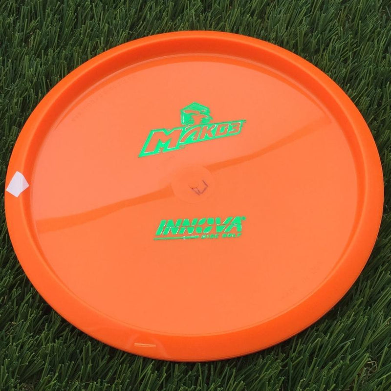 Innova Star Mako3 with Bottom Burst Logo Stock Stamp- 172.22 Orange