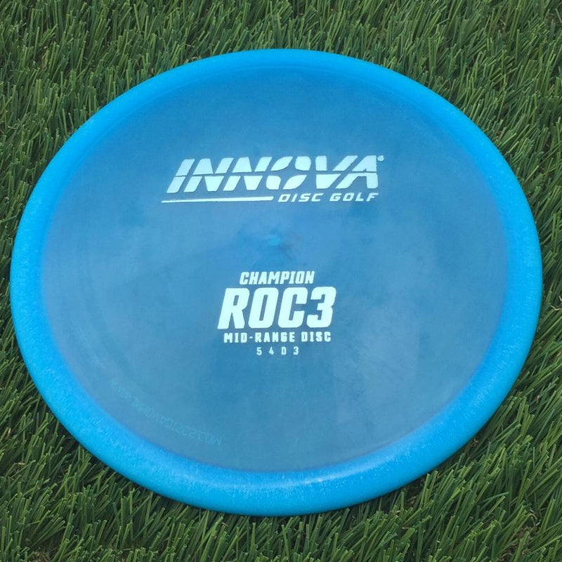 Innova Champion Roc3 with Burst Logo Stock Stamp- 149 Blue