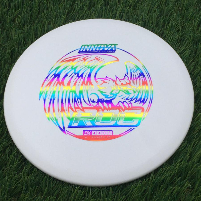 Innova DX Roc with Burst Logo Stock Stamp- 174.86 White