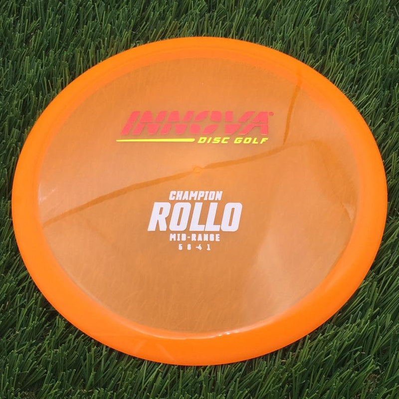 Innova Champion Rollo with Burst Logo Stock Stamp- 178.78 Orange