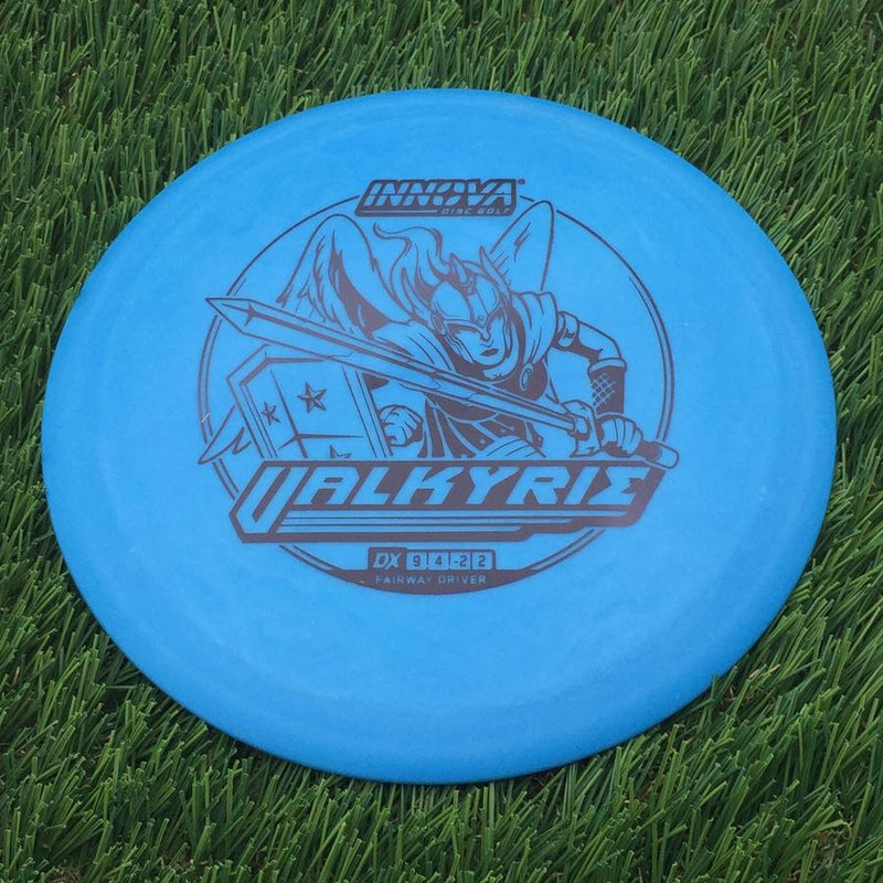 Innova DX Valkyrie with Burst Logo Stock Stamp- 155.08 Blue