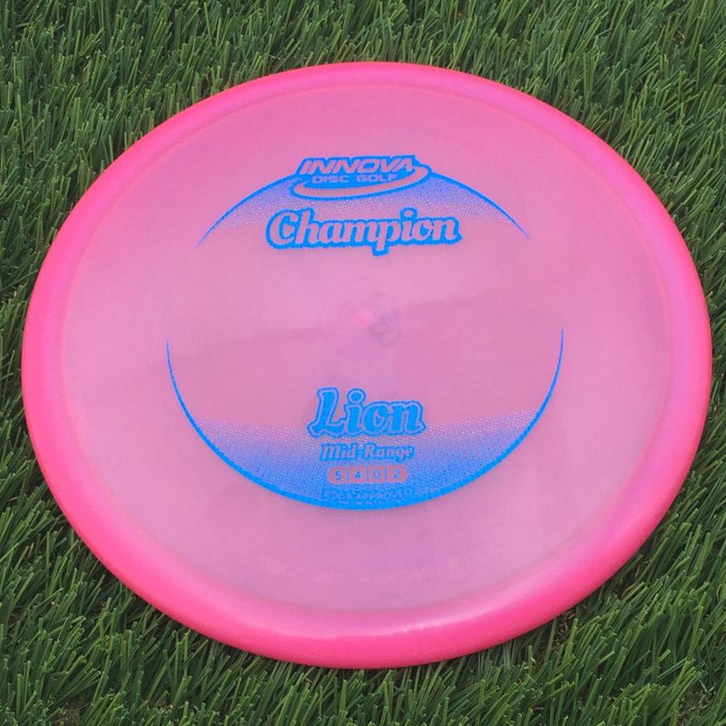 Innova Champion Lion with Circle Fade Stock Stamp- 169.58 Pink