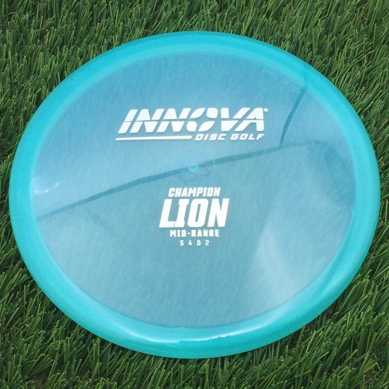 Innova Champion Lion with Burst Logo Stock Stamp- 177.62 Blue