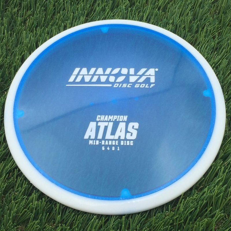 Innova Overmold Champion Atlas with Burst Logo Stock Stamp- 165.62 Blue