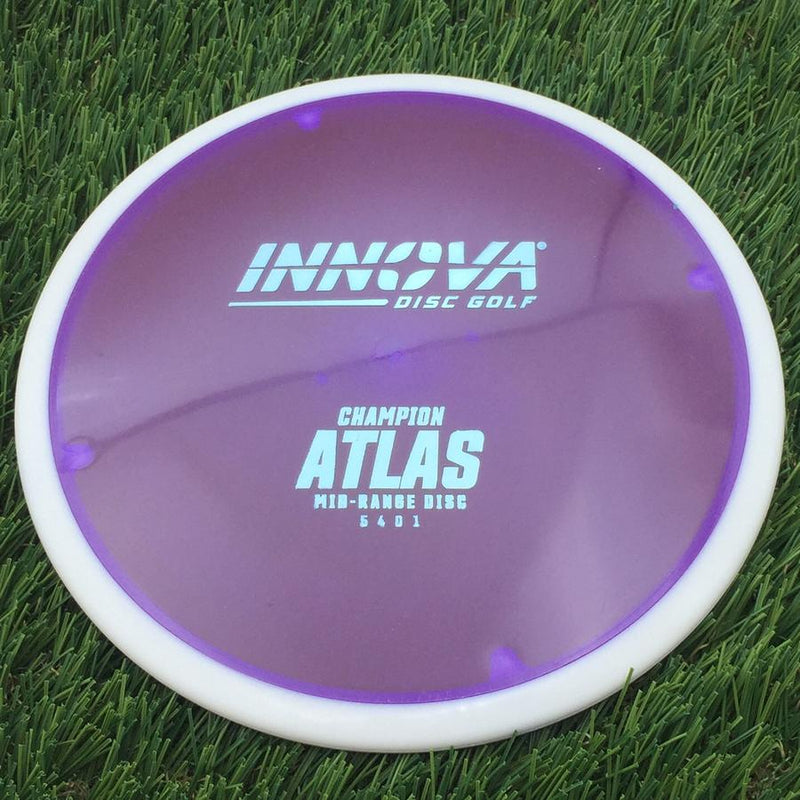 Innova Overmold Champion Atlas with Burst Logo Stock Stamp- 166.31 Purple