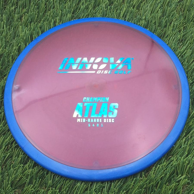 Innova Overmold Champion Atlas with Burst Logo Stock Stamp- 178.66 Red