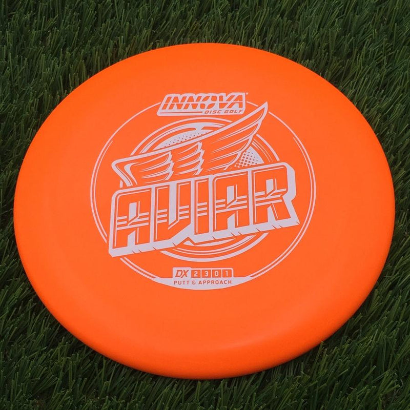 Innova DX Aviar Putter with Burst Logo Stock Stamp- 160.58 Orange
