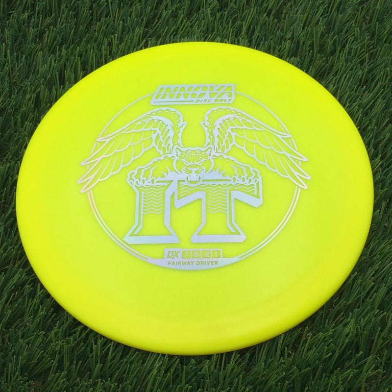 Innova DX IT with Burst Logo Stock Stamp- 154.76 Yellow