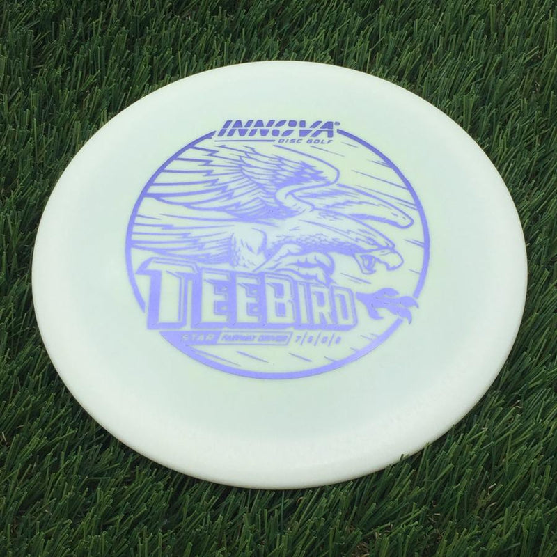 Innova Star Teebird with Burst Logo Stock Stamp- 150 White