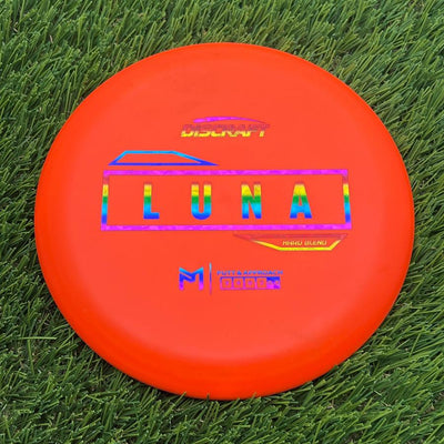 Discraft Putter Line Hard Luna with PM Logo Stock Stamp Stamp- 167.53 Orange