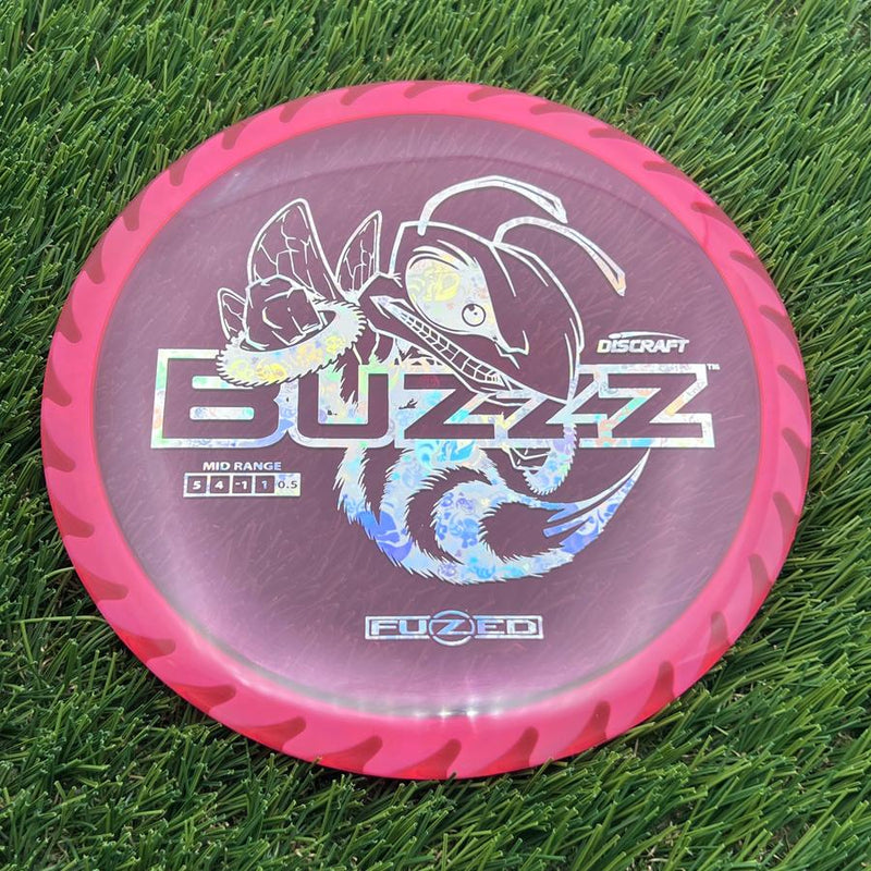 Discraft Elite Z FuZed Line with Saw Pattern Buzzz with Big Bee with Saw Blade - "Buzzzsaw" Stamp- 175.27 Pink