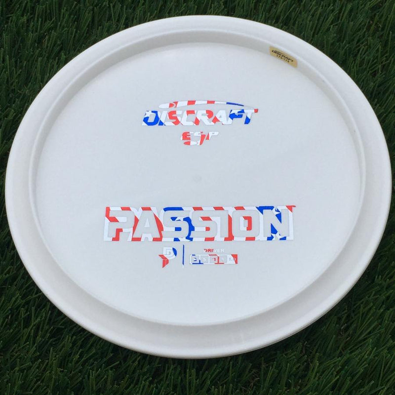 Discraft ESP Passion with Dye Line Blank Top Bottom Stamp- 175.63 White