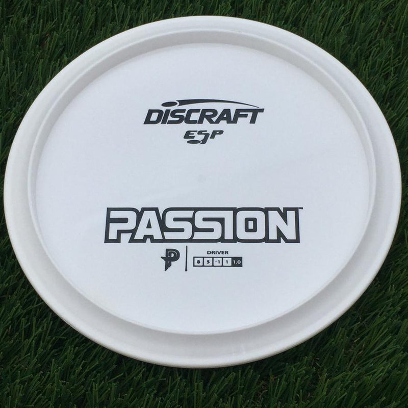 Discraft ESP Passion with Dye Line Blank Top Bottom Stamp- 172.02 White