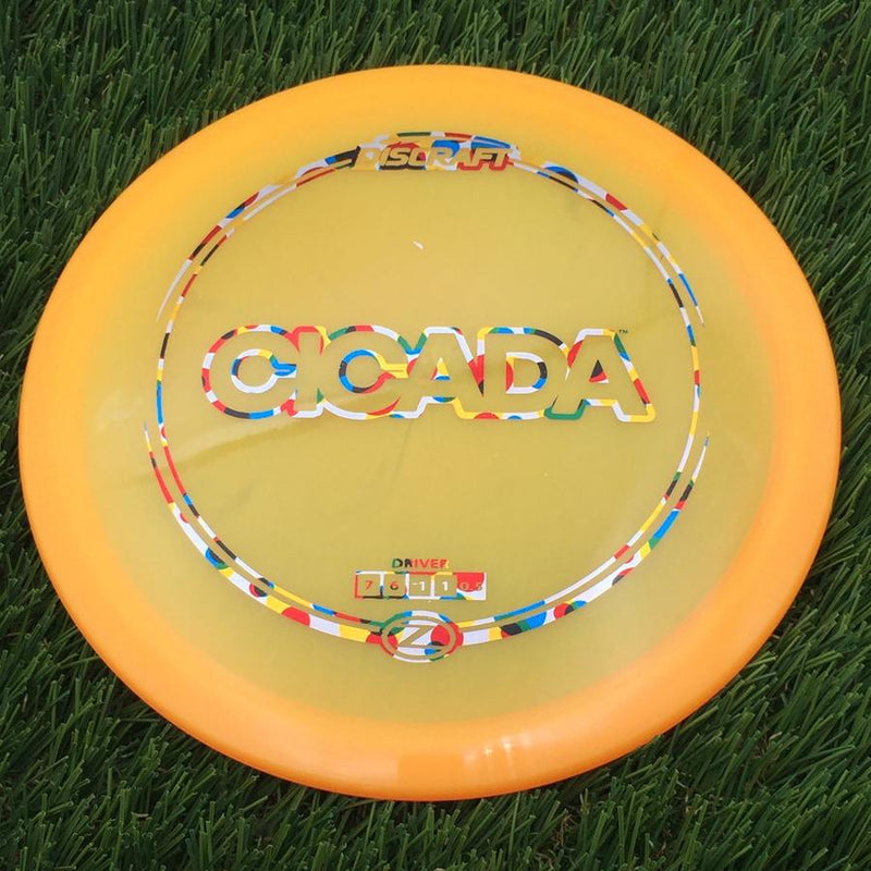 Discraft Elite Z Cicada- 173.25 Orange