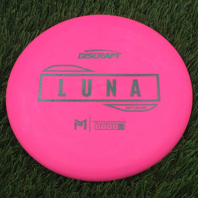 Discraft Putter Line Soft Luna with PM Logo Stock Stamp Stamp- 173.19 Pink