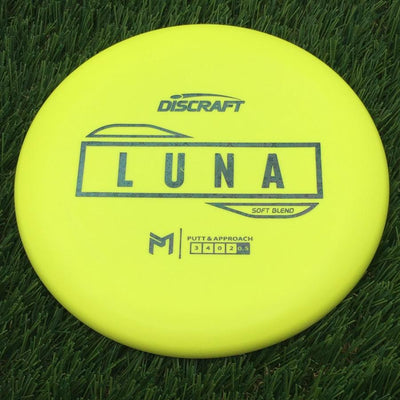 Discraft Putter Line Soft Luna with PM Logo Stock Stamp Stamp- 167.97 Yellow