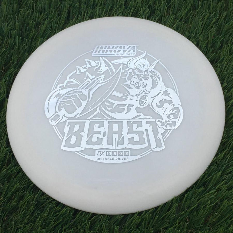 Innova DX Beast with Burst Logo Stock Stamp- 158.44 White