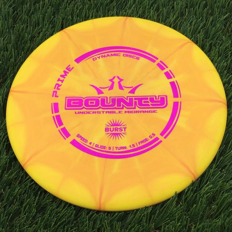 Dynamic Discs Prime Burst Bounty- 177 Yellow