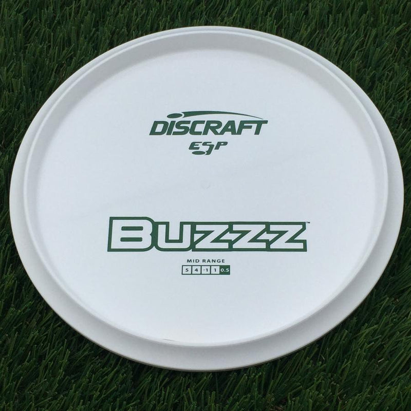 Discraft ESP Buzzz with Dye Line Blank Top Bottom Stamp- 172 White