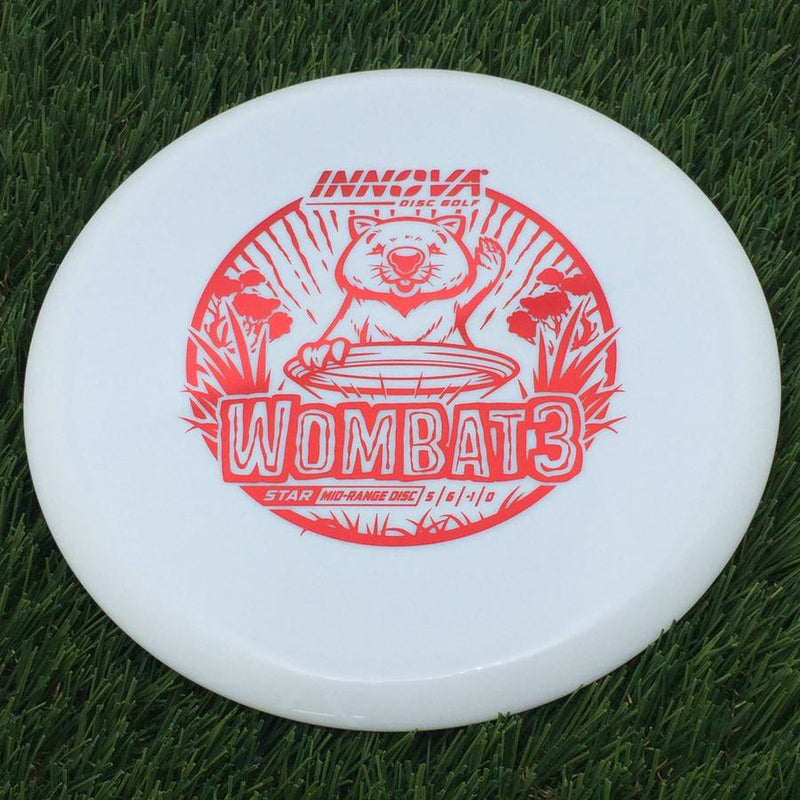 Innova Star Wombat3 with Burst Logo Stock Stamp- 169 White
