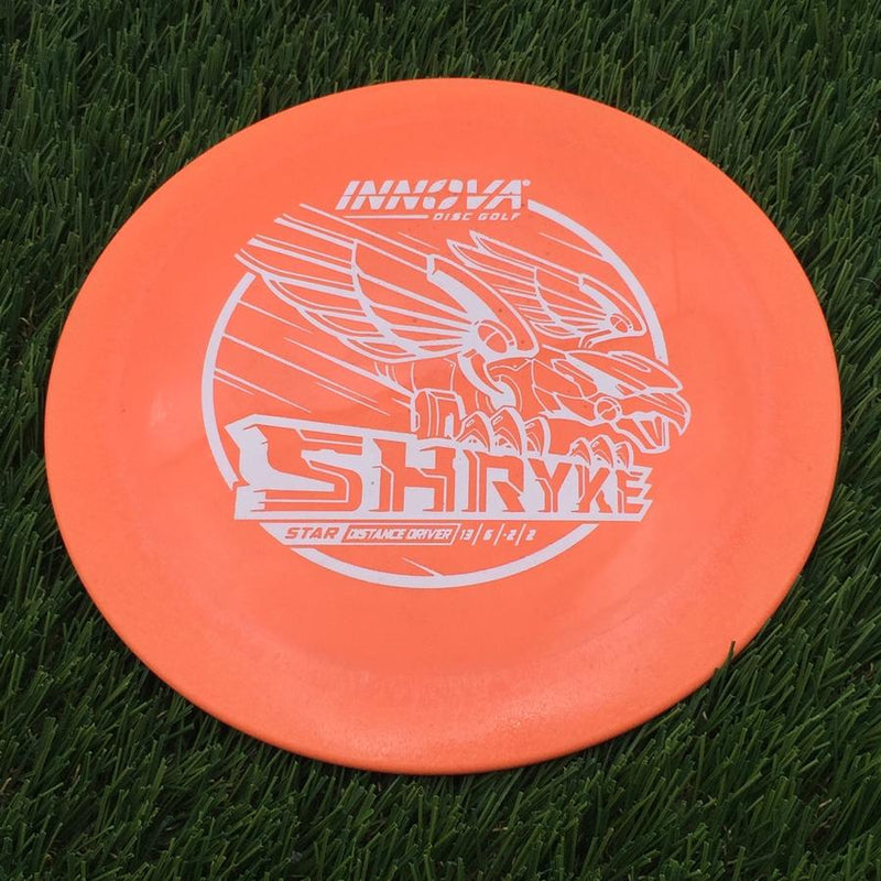 Innova Star Shryke with Burst Logo Stock Stamp- 155 Orange