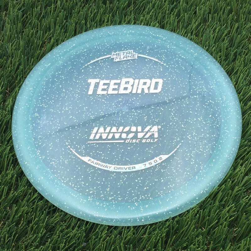 Innova Champion Metal Flake Teebird with Burst Logo Stock Stamp- 148 Blue